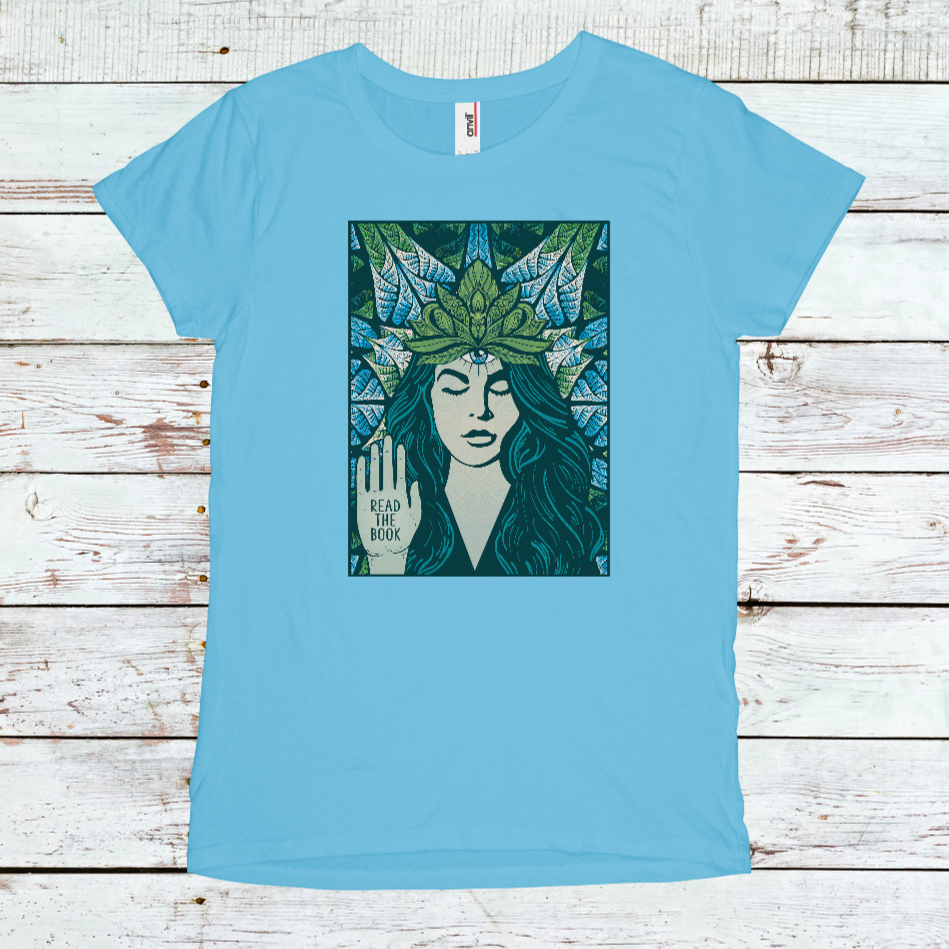 'Icculus' Tee, Read the Book (women's sizing)