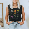 Women's Muscle Tank - 'Nothing But Flowers'