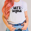 'Let's Dance' Tri-Blend Tee (unisex sizing)