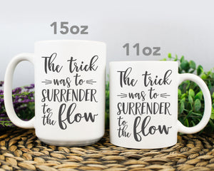 'Lizards' Mug / Surrender to the Flow