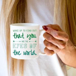 'Eyes Of The World' Mug
