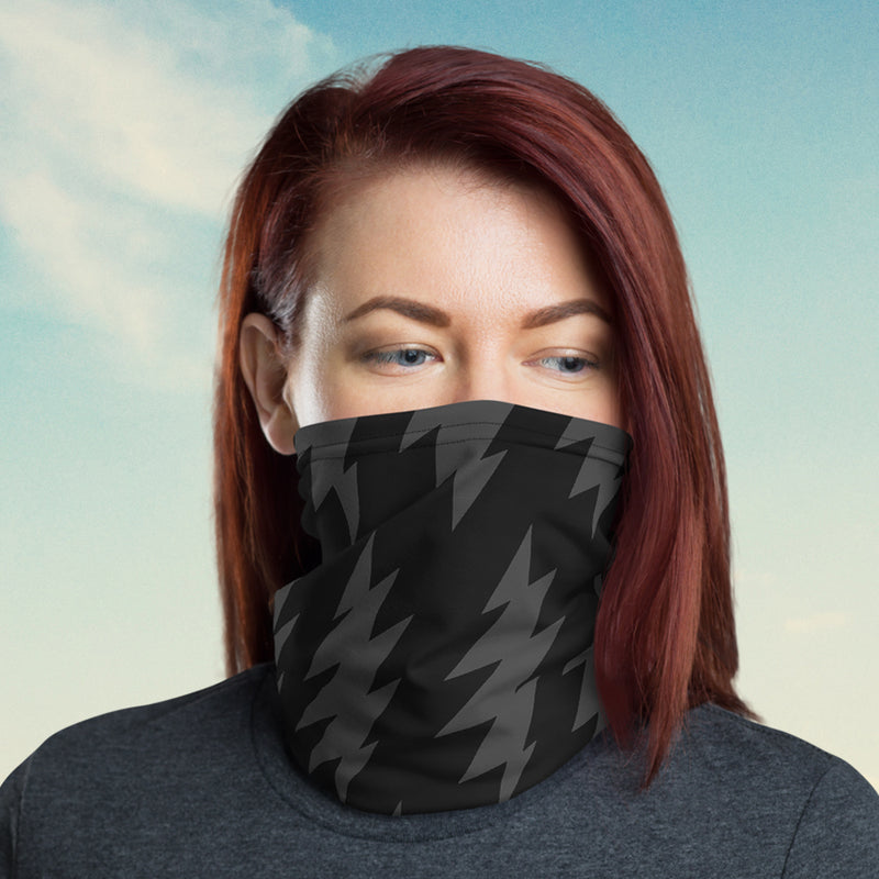 Lightning Bolt Neck Gaiter/Face Shield