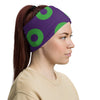 Donut Neck gaiter/FaceShield - Purple & Green