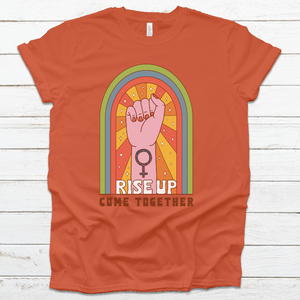 'Rise/Come Together' Tee (unisex sizing)