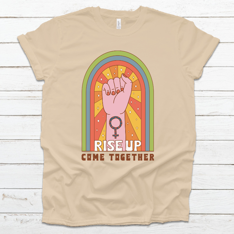 'Rise/Come Together' Tee (unisex sizing)