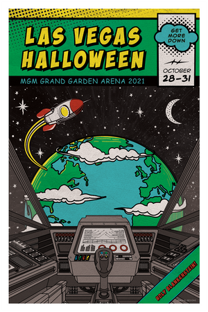 Phish Poster - Las Vegas Halloween 2021