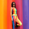Jerry Rainbow Crop Top