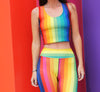 Jerry Rainbow Crop Top