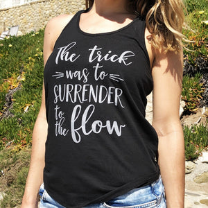 Women's Tank - The Lizards, Surrender to the Flow