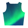 Northern Lights Crop Top Blue/Green