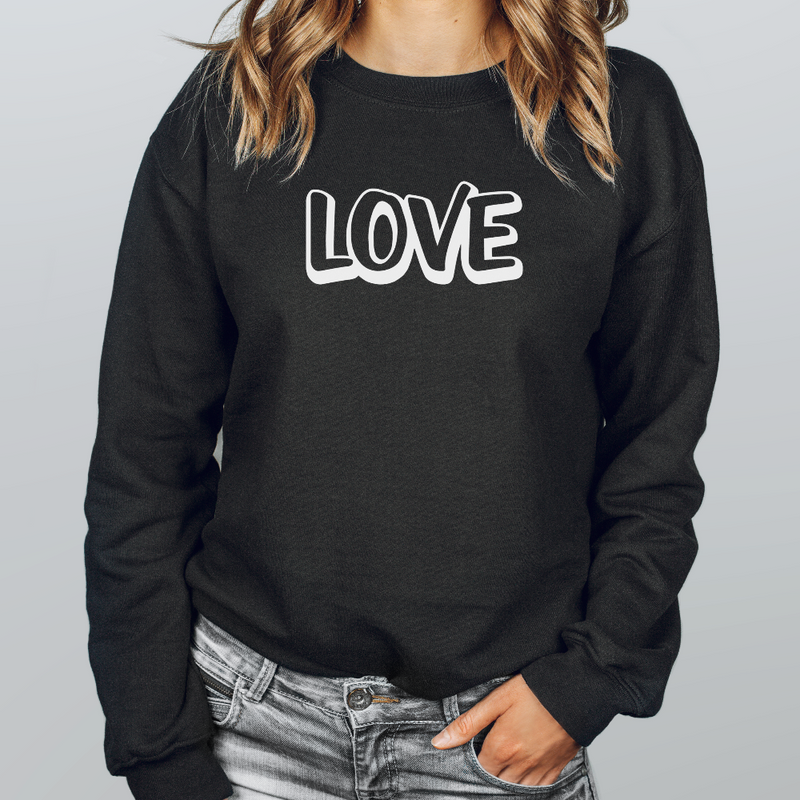 Women's Love Sweatshirt, Unisex