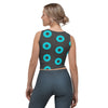 Donut Crop Top, Blue/Grey