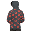 Men's Donut Hoodie Red/Blue