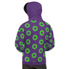 Men's Donut Hoodie Purple/Green