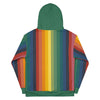 Rainbow Jerry Hoodie - Rainbow/Green, Unisex