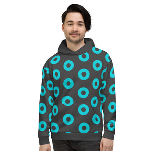 Men's Donut Hoodie Blue/Grey