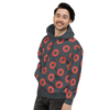 Men's Donut Hoodie Red/Blue