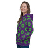 Donut Hoodie Purple/Green, Unisex