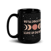'We'll Dance in the Light of the Moon' Black Glossy Mug