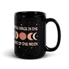 'We'll Dance in the Light of the Moon' Black Glossy Mug