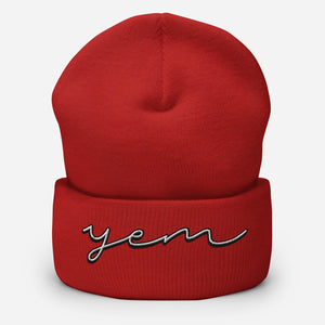 'YEM' Beanie