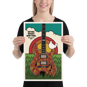 Phish Poster - Bethel Woods, NY 2022