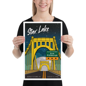 Phish Poster - Star Lake 1998