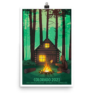 Phish Poster - Dick's - Commerce City, CO 2021
