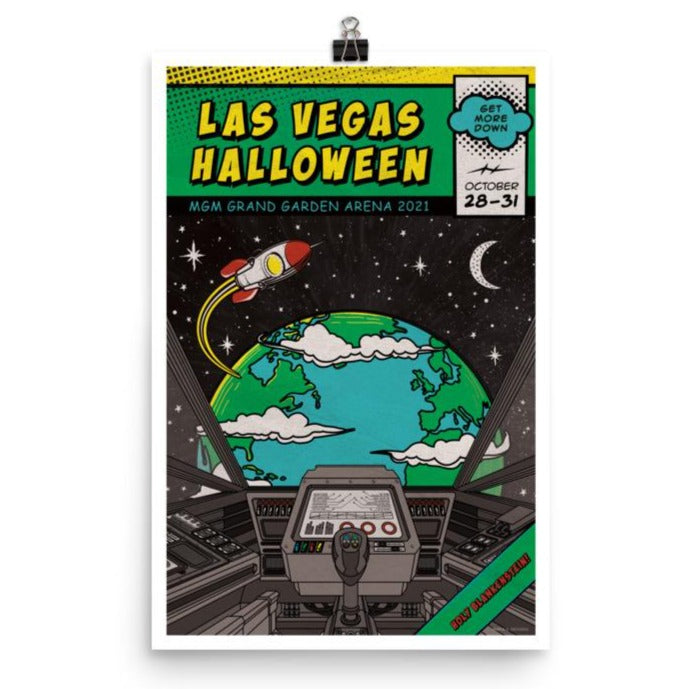 Phish Poster - Las Vegas Halloween 2021