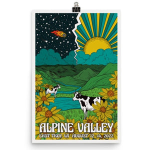 Phish Poster - Alpine Valley, WI 2022