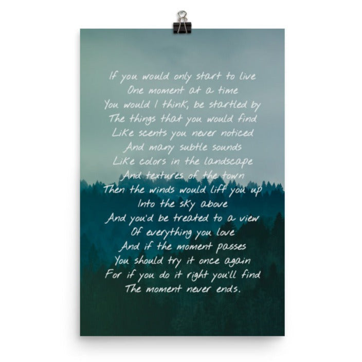 Lyrics Poster - Phish - Scents & Subtle Sounds