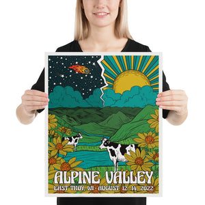 Phish Poster - Alpine Valley, WI 2022