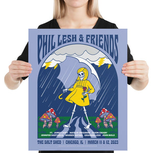 Phil Lesh & Friends Poster - The Salt Shed, Chicago 2023