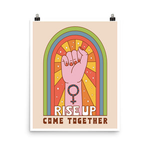 Lyrics Poster - Rise/ Come Together