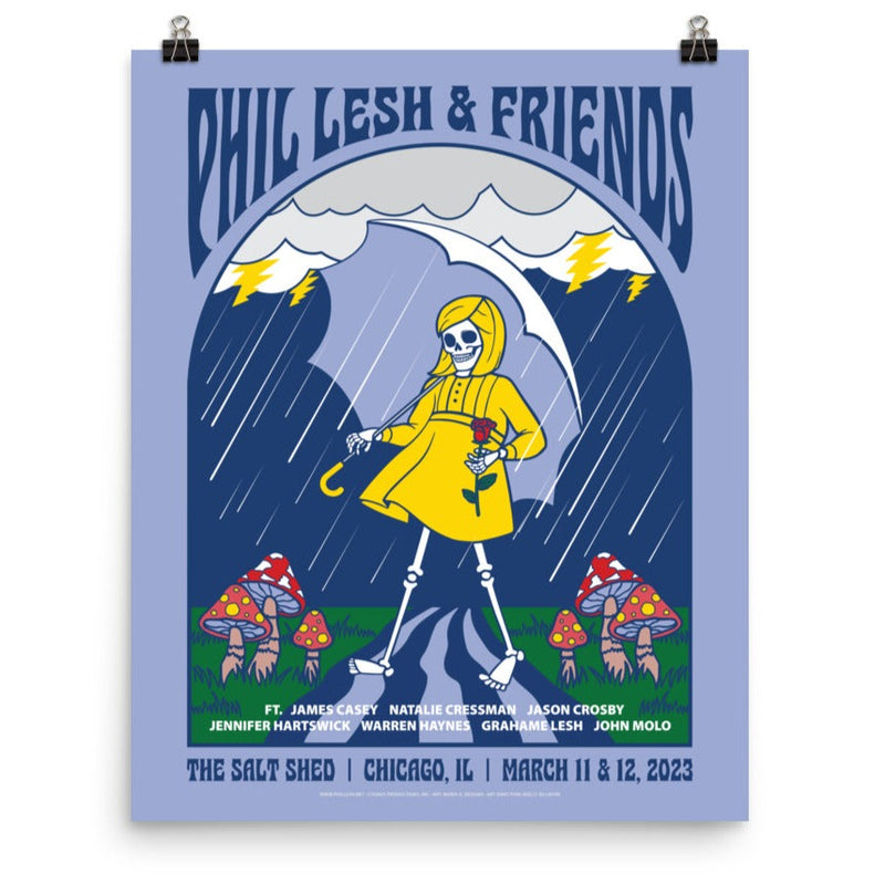 Phil Lesh & Friends Poster - The Salt Shed, Chicago 2023