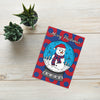 'Merry Phishmas' Snowman Holiday Card