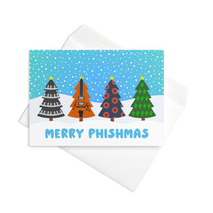 'Merry Phishmas' Trees Holiday Card