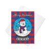 'Merry Phishmas' Snowman Holiday Card