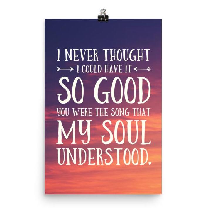 Lyrics Poster - Phish - Joy