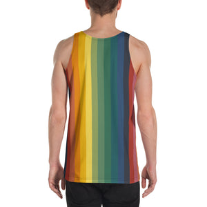 Men's Rainbow Jerry Tank