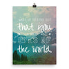 Lyrics Poster -  Eyes of the World