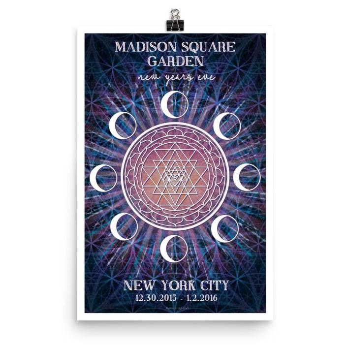 Phish Poster - Madison Square Garden, NYC 2015