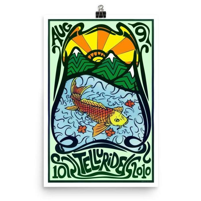 Phish Poster - Telluride, CO 2010