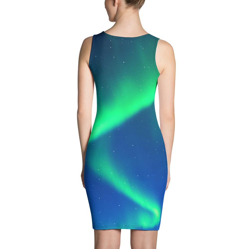Northern Lights Dress Blue/Green Mariad-designs Northern Lights Dress Blue/Green Mariad-designs