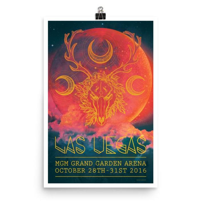 Phish Poster - Las Vegas Halloween 2016