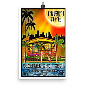 Phish Poster - Miami, FL NYE 2009