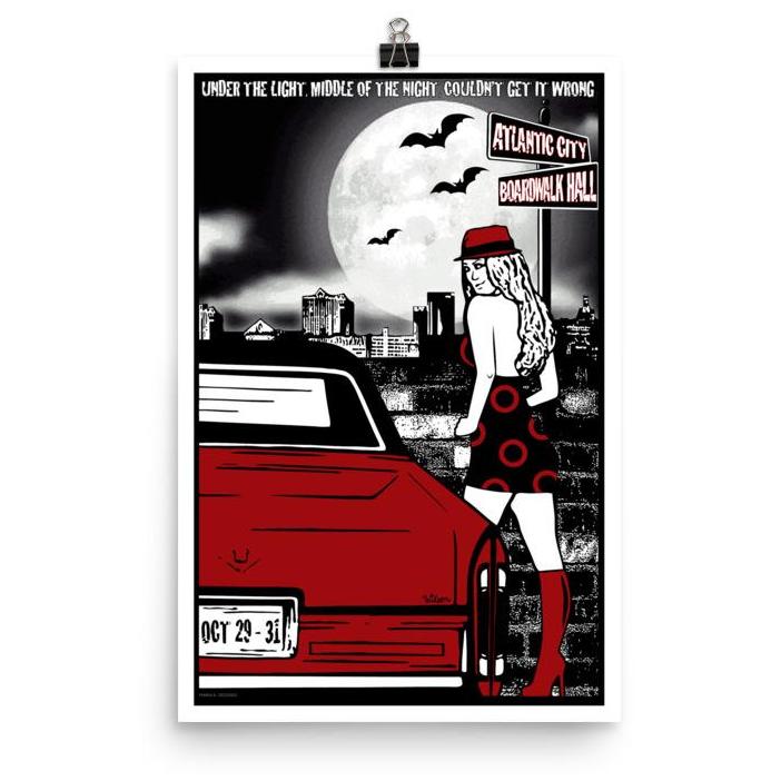 Phish Poster - Atlantic City, NJ 2010