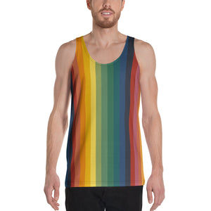 Men's Rainbow Jerry Tank