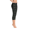 Phish Capri Leggings - Cactus Print