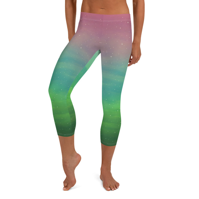 Northern Lights Capri Leggings